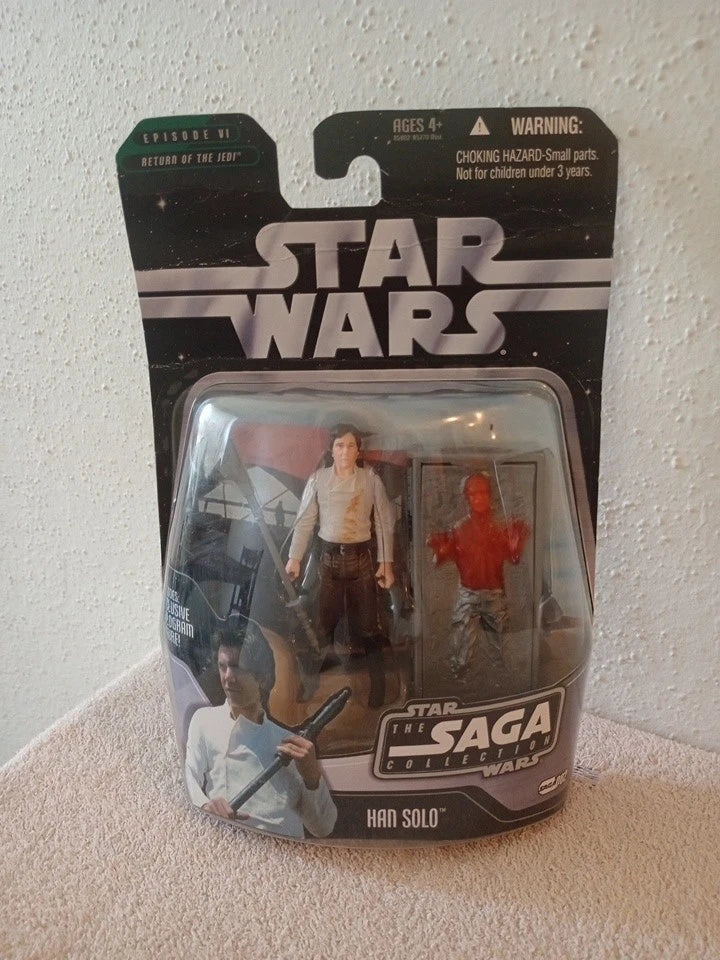 Star Wars The Saga Collection Han Solo Carbonite Figure #002 Hasbro