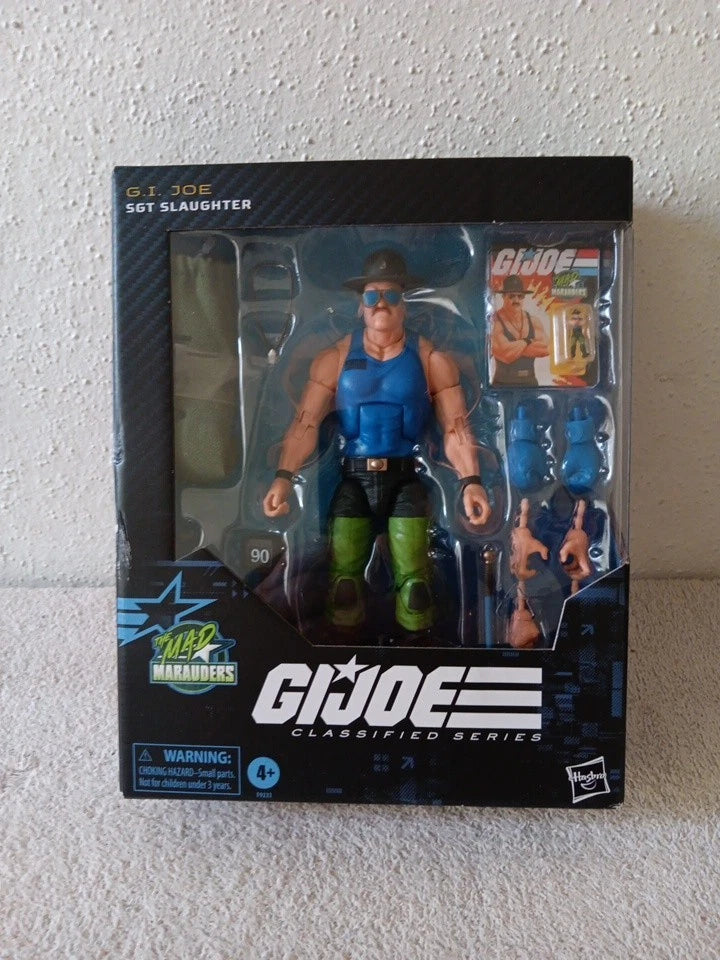 GI Joe Classified #129 Mad Marauders Sgt Slaughter 6" Deluxe Hasbro