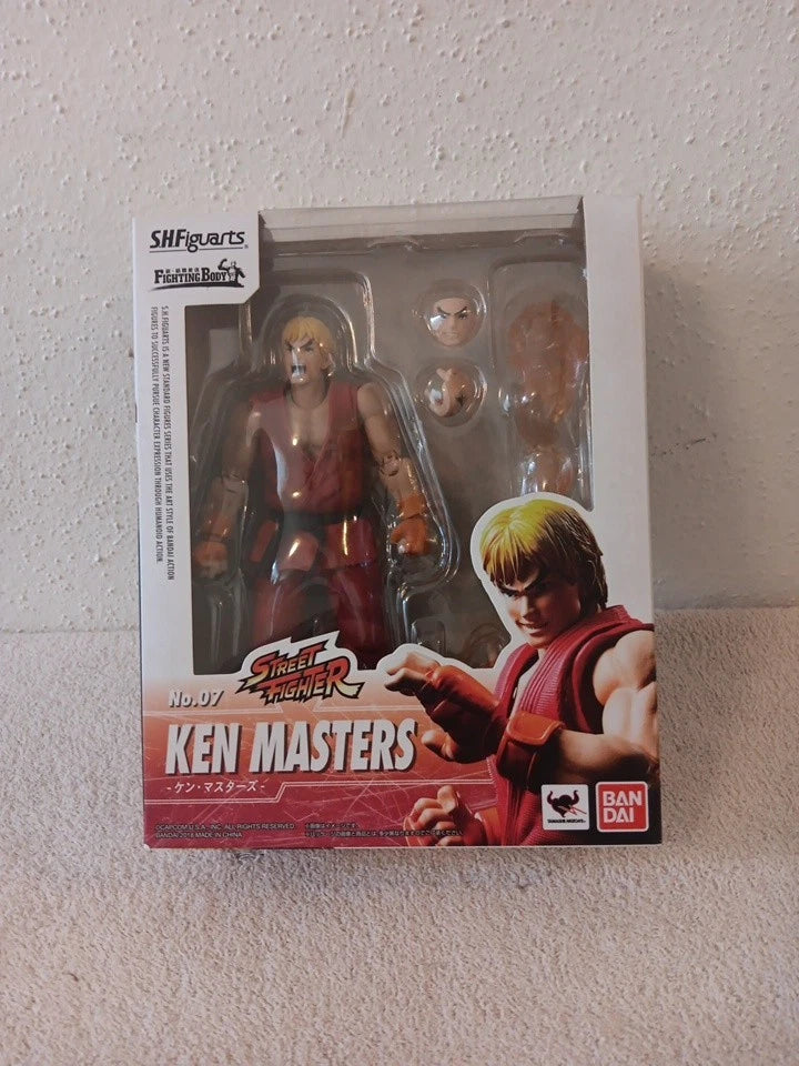 S.H. Figuarts Ken Masters – Street Fighter IV Bandai Tamashii Figure