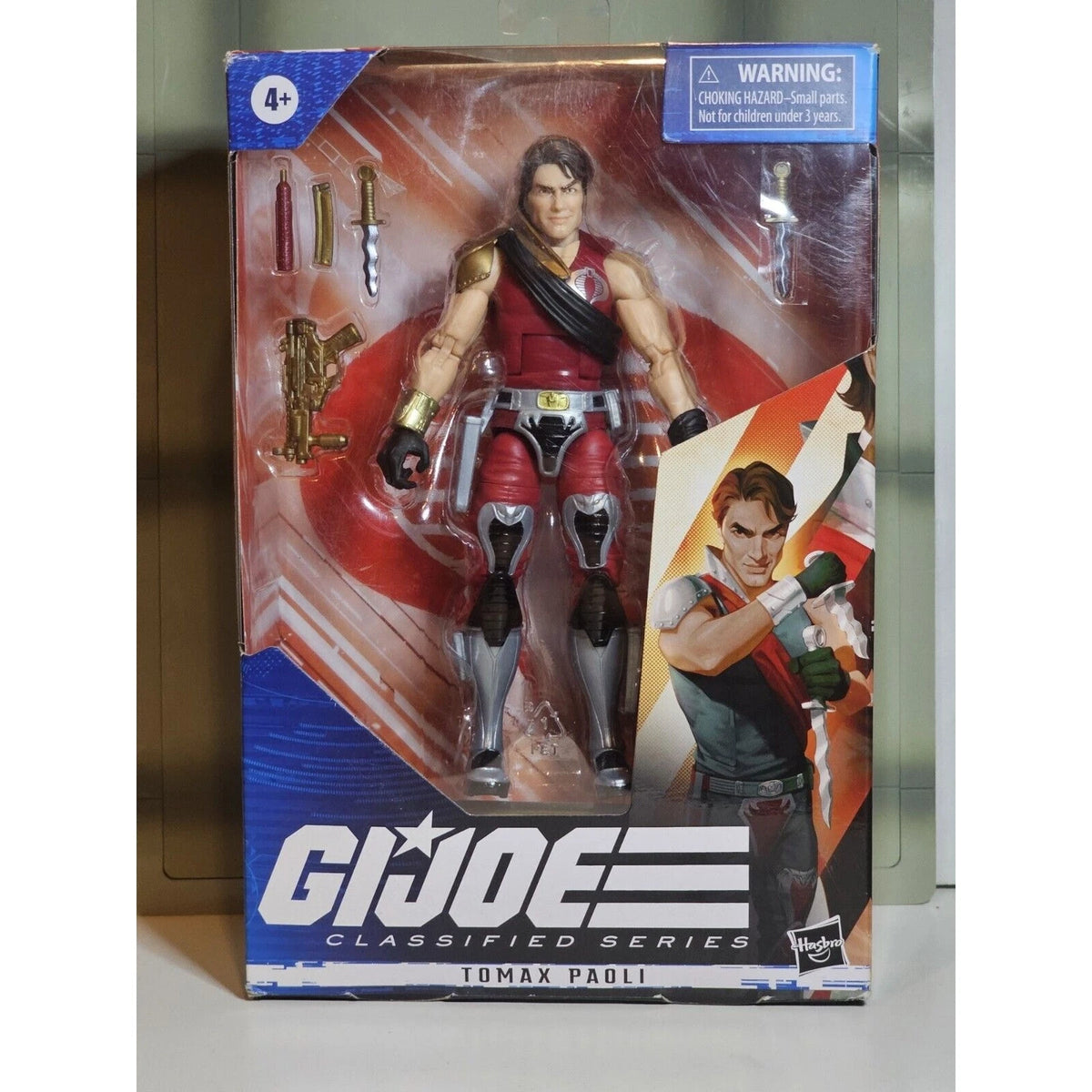 Crimson Strike Team Tomax Paoli Gi Joe Classified PACKAGE SWAPPED