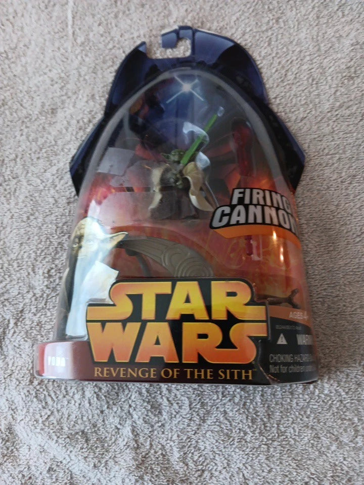 Star Wars Revenge of the Sith Yoda New in Box Hasbro