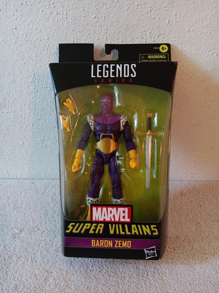 Hasbro Marvel Legends Baron Zemo Super Villain Action Figure