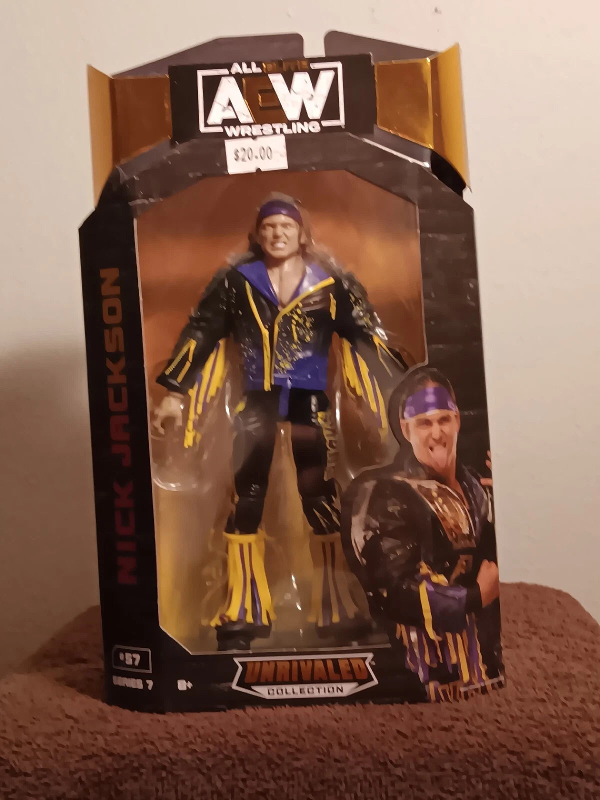 Jawares All Elite Wrestling Unrivaled Collection Series 7 Nick Jackson #57
