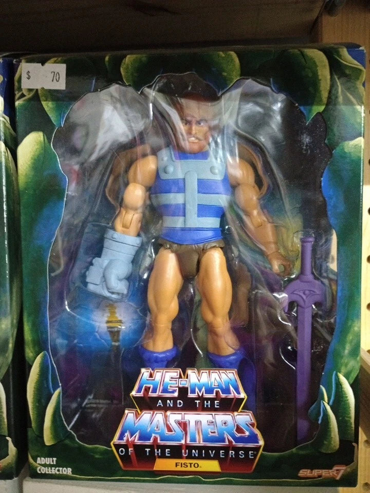 FISTO Filmation Masters of Universe Classics MOTUC Super 7 Club Grayskull figure