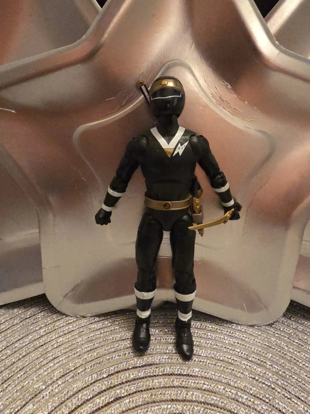 Power Rangers Lightning Collection Black Alien Ranger Figure