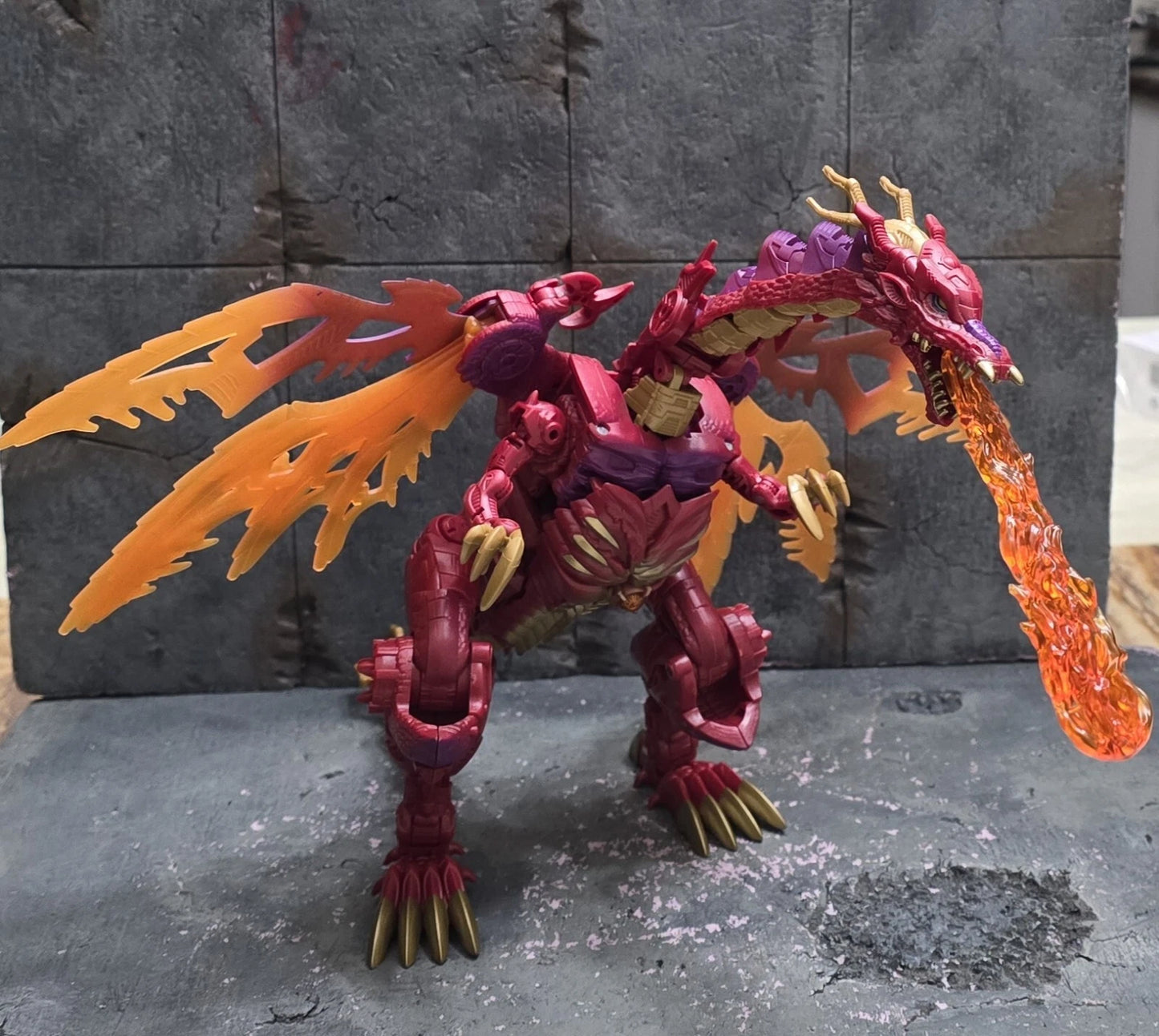 Red Dragon Megatron Transformers Legacy