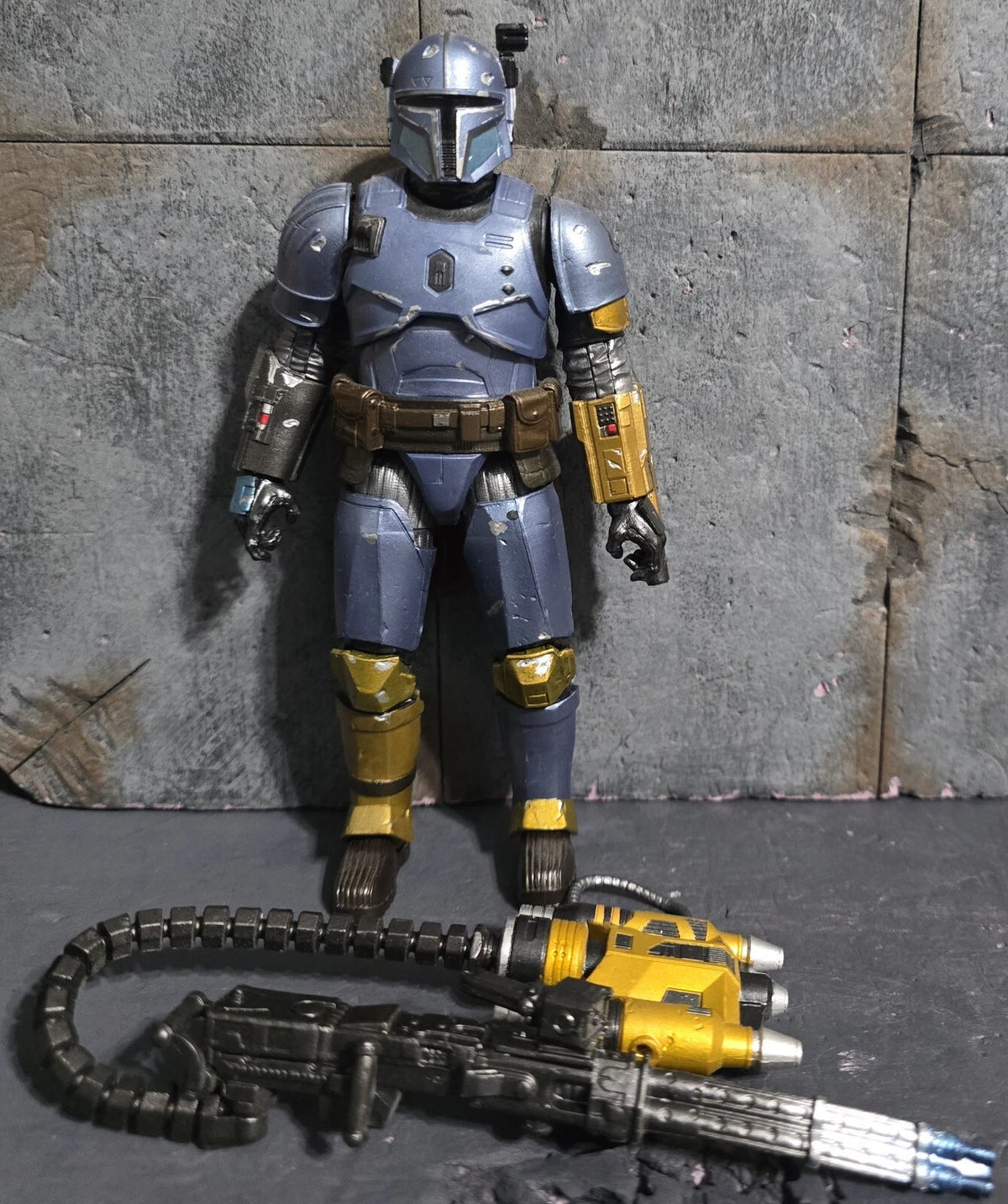 Paz Vizsla Carbonized Star Wars Black Series