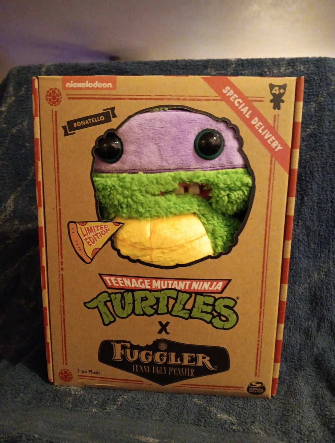Fuggler Teenage Mutant Ninja Turtles Donatello Plush New Limited Edition