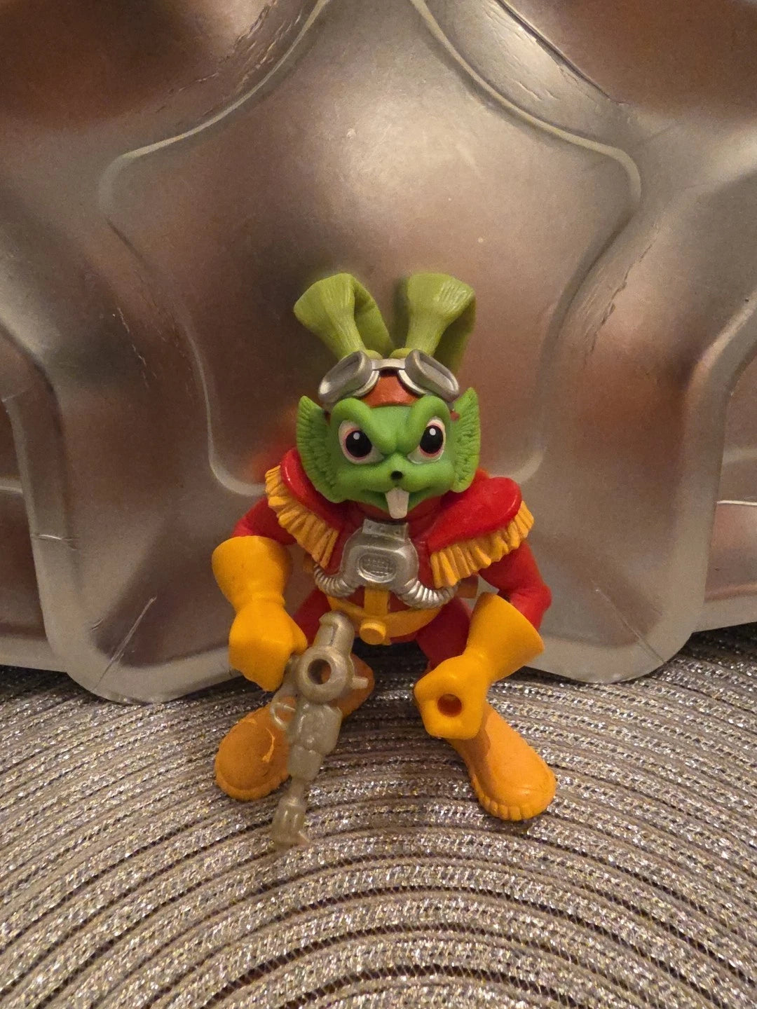 Captain Bucky O'Hare Figure The Toad Wars w/ Weapon 1990 Vintage