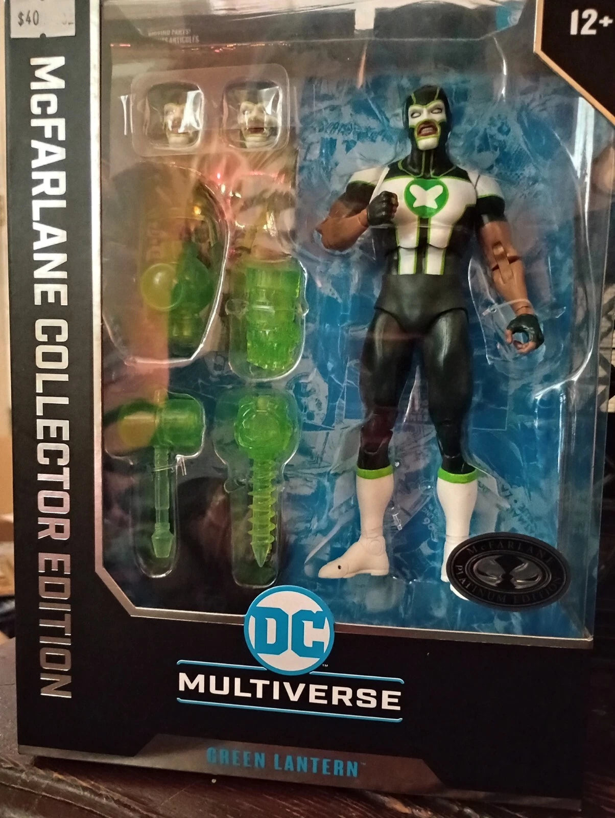 Mcfarlane DC Multiverse Collectors Edition #26 Green Lantern Simon Baz 7” Figure