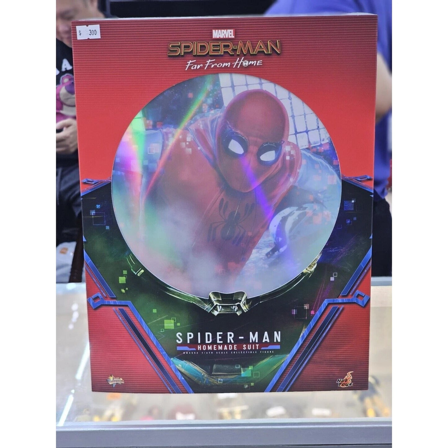 Hot Toys MMS552 Marvel Far From Home Spider-Man Homemade Suit Version 1/6 Figure