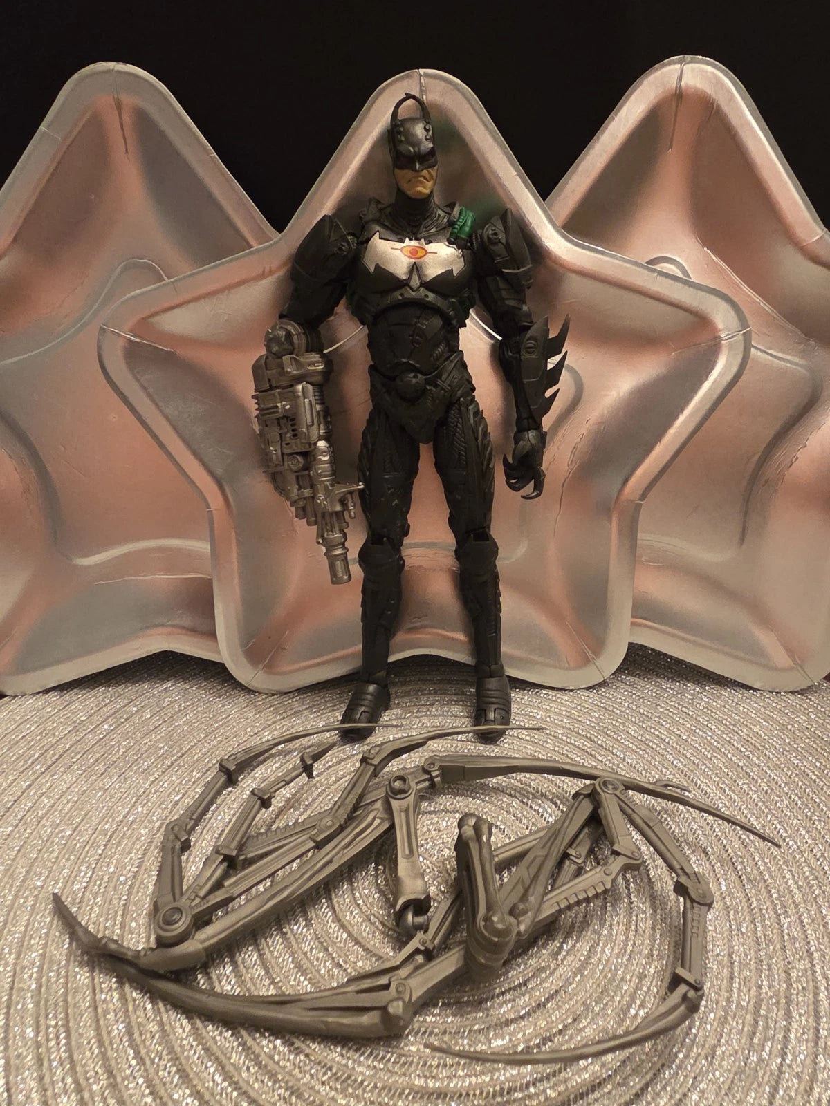 Mcfarlane DC Multiverse Joker Bot BAF Complete Action Figure Batman