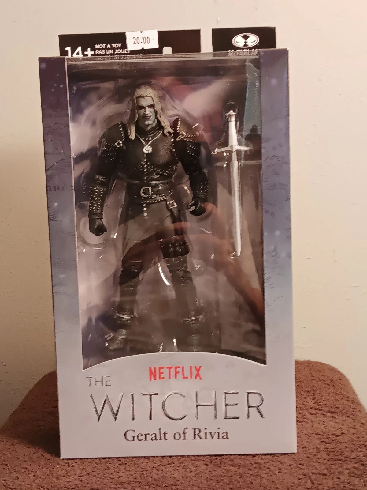 The Witcher Netflix Geralt Of Rivera McFarlane Toys 7" Action Figure-New