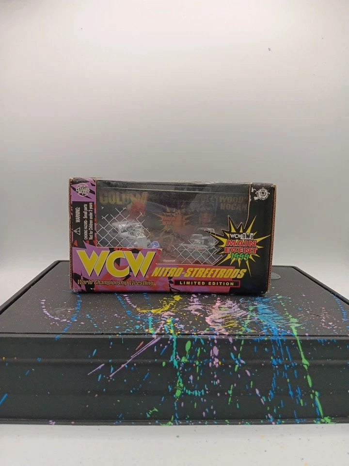 Vintage WCW nWo Nitro-Streetrods 1/64 Racing Champions w/ Lenticular Card