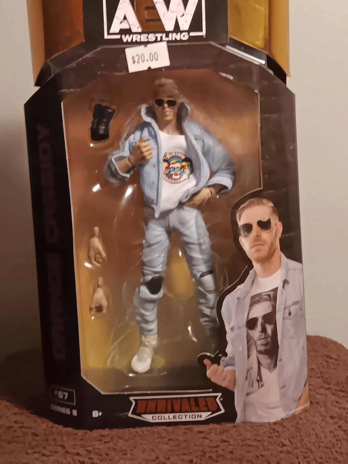 New AEW Unrivaled Collection Series 8 #67 Orange Cassidy
