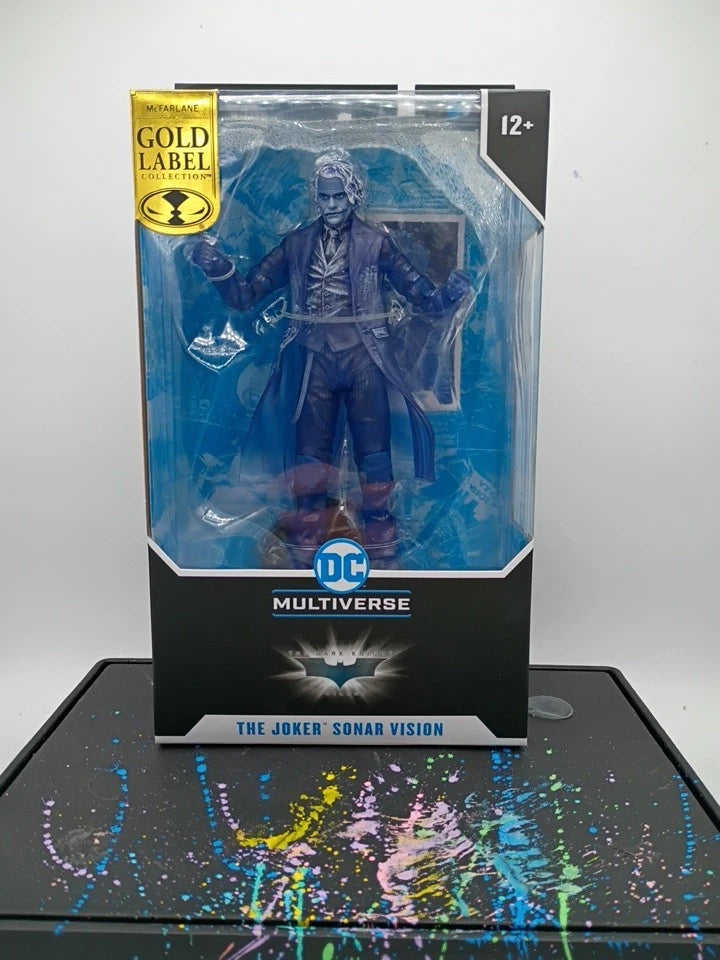 McFarlane DC Multiverse Dark Knight Joker Sonar Vision Variant Gold Label 2023