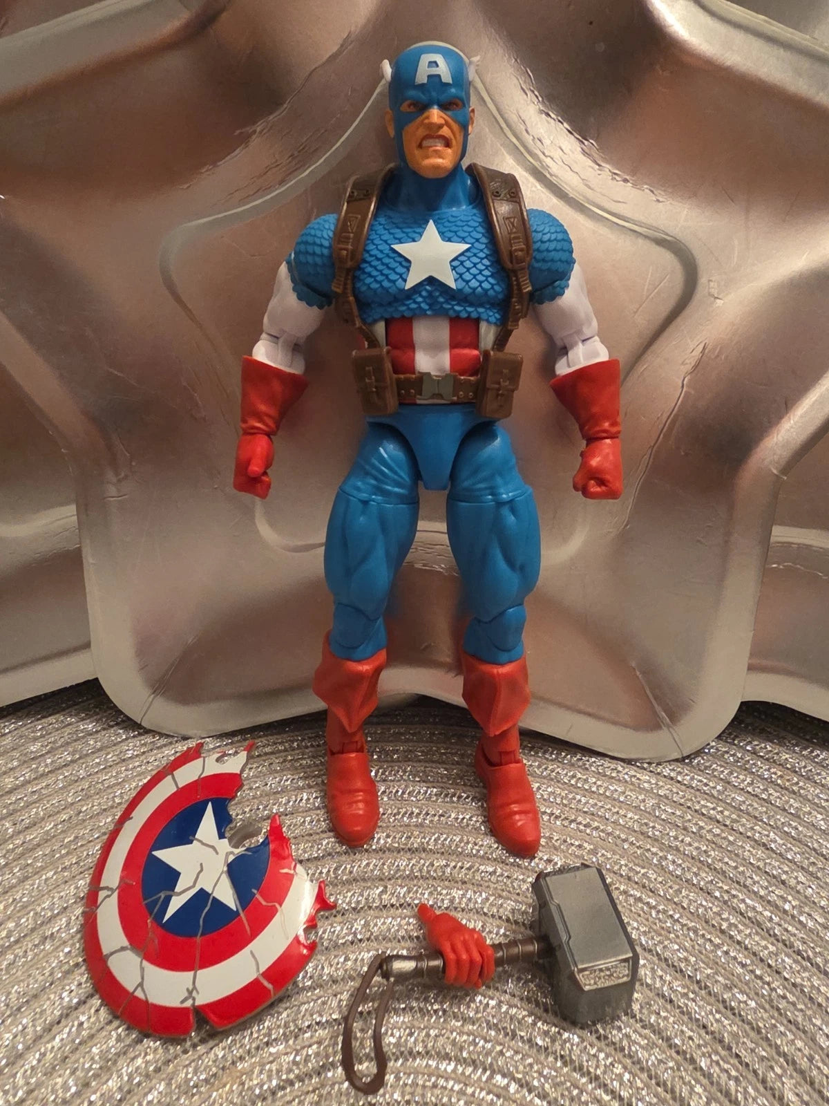 CAPTAIN AMERICA Marvel Legends Secret Wars Retro Series Avengers Hasbro