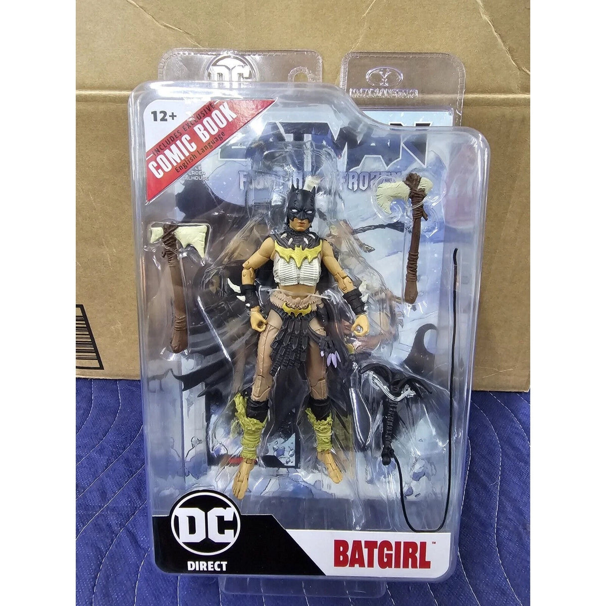 Batgirl Fighting The Frozen McFarlane DC Direct Comic 7"