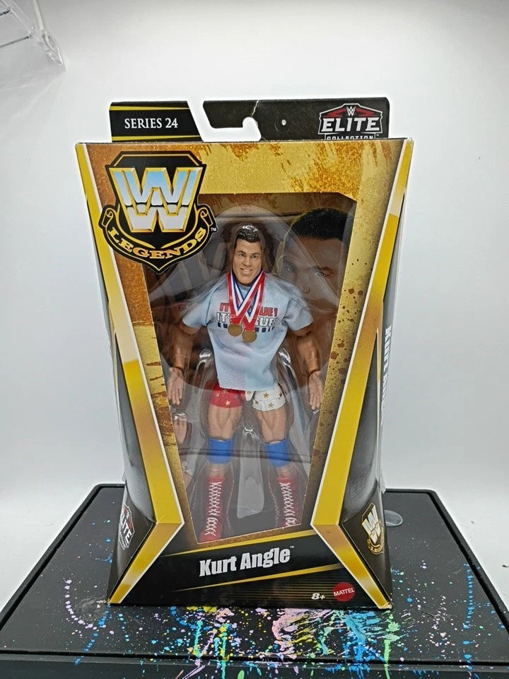 Kurt Angle Mattel WWE LEGENDS ELITE COLLECTION SERIES 24 Action Figure