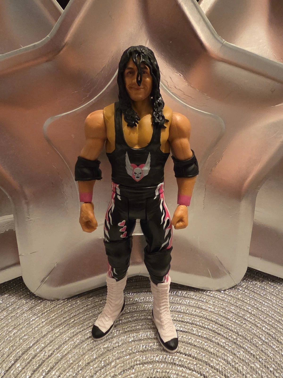 Bret Hart WWE Hall Of Champions Battle Pack 2017 Mattel Action Figure
