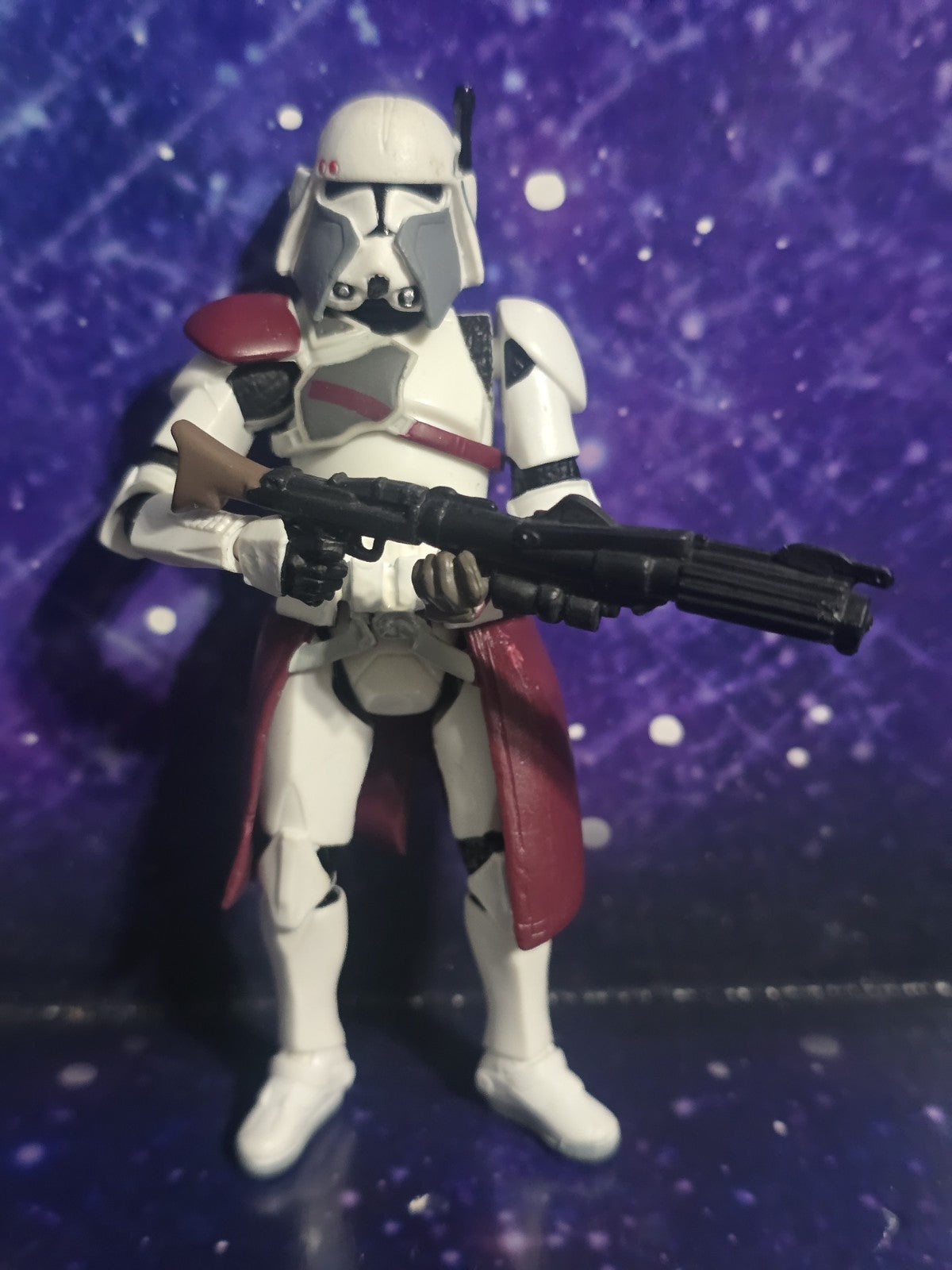 Star Wars Quick Draw Attack COMMANDER BACARA Figure # 49 3.75"