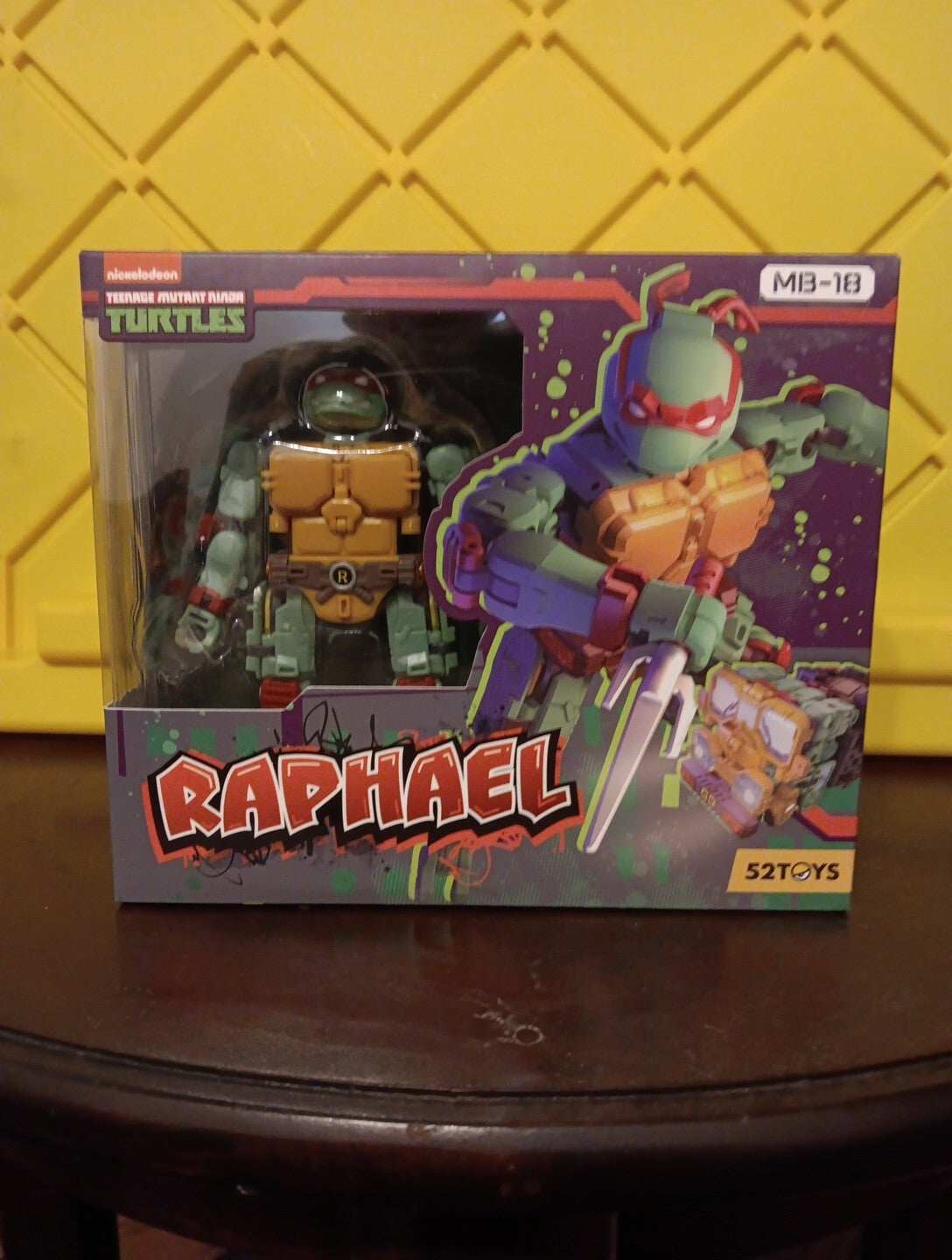 52Toys Megabox Teenage Mutant Ninja Turtles MB-18 Raphael Transforming Figure