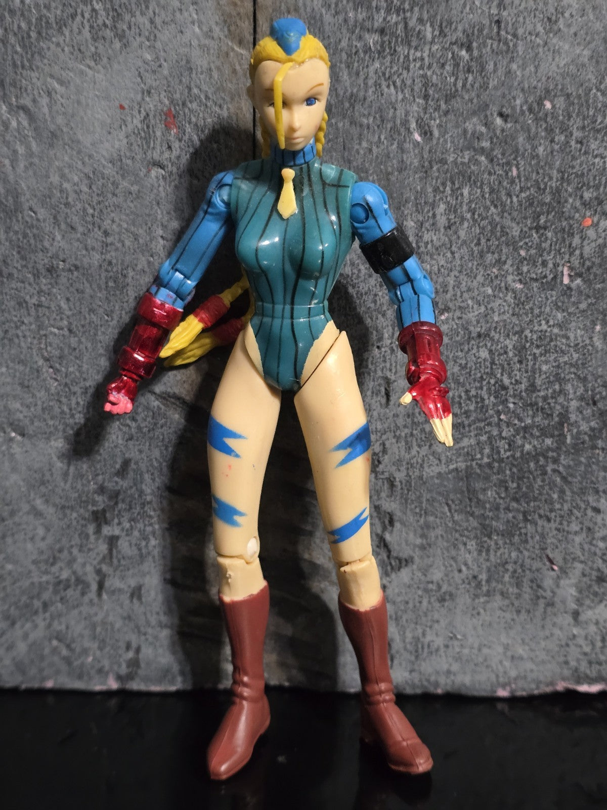 X-Men vs Street Fighter CAMMY Video Game Figure (Toybiz 1998)