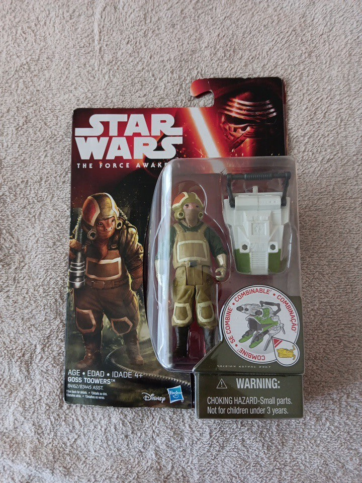 Star Wars Force Awakens Goss Towers 3.75" Action Figure Hasbro