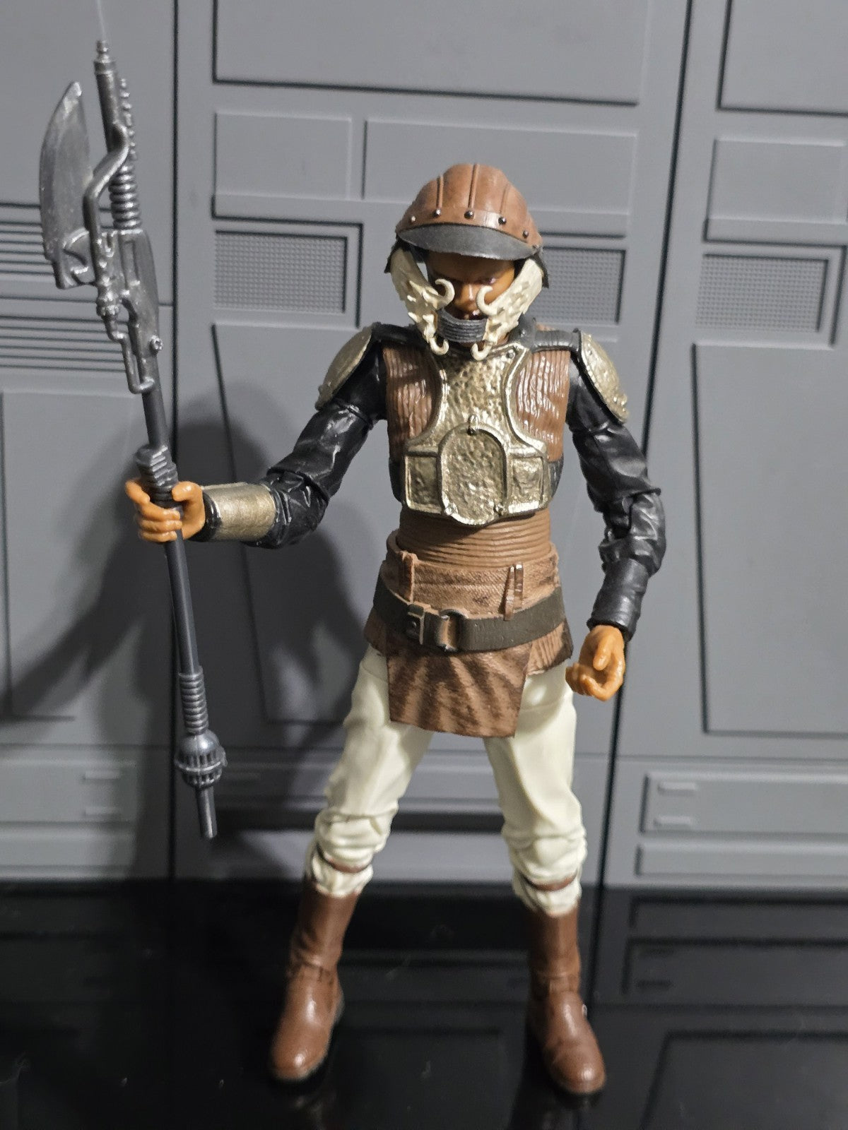 Star Wars The Black Series Archive Lando Calrissian Skiff Guard Toy 6 Inch V-I