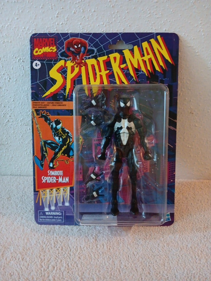 Marvel Comics Symbiote Spider-Man 6” Action Figure Hasbro