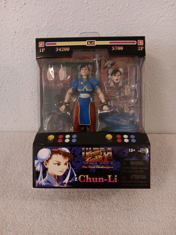 Jada Toys Street Fighter II Chun-Li 6" Action Figure