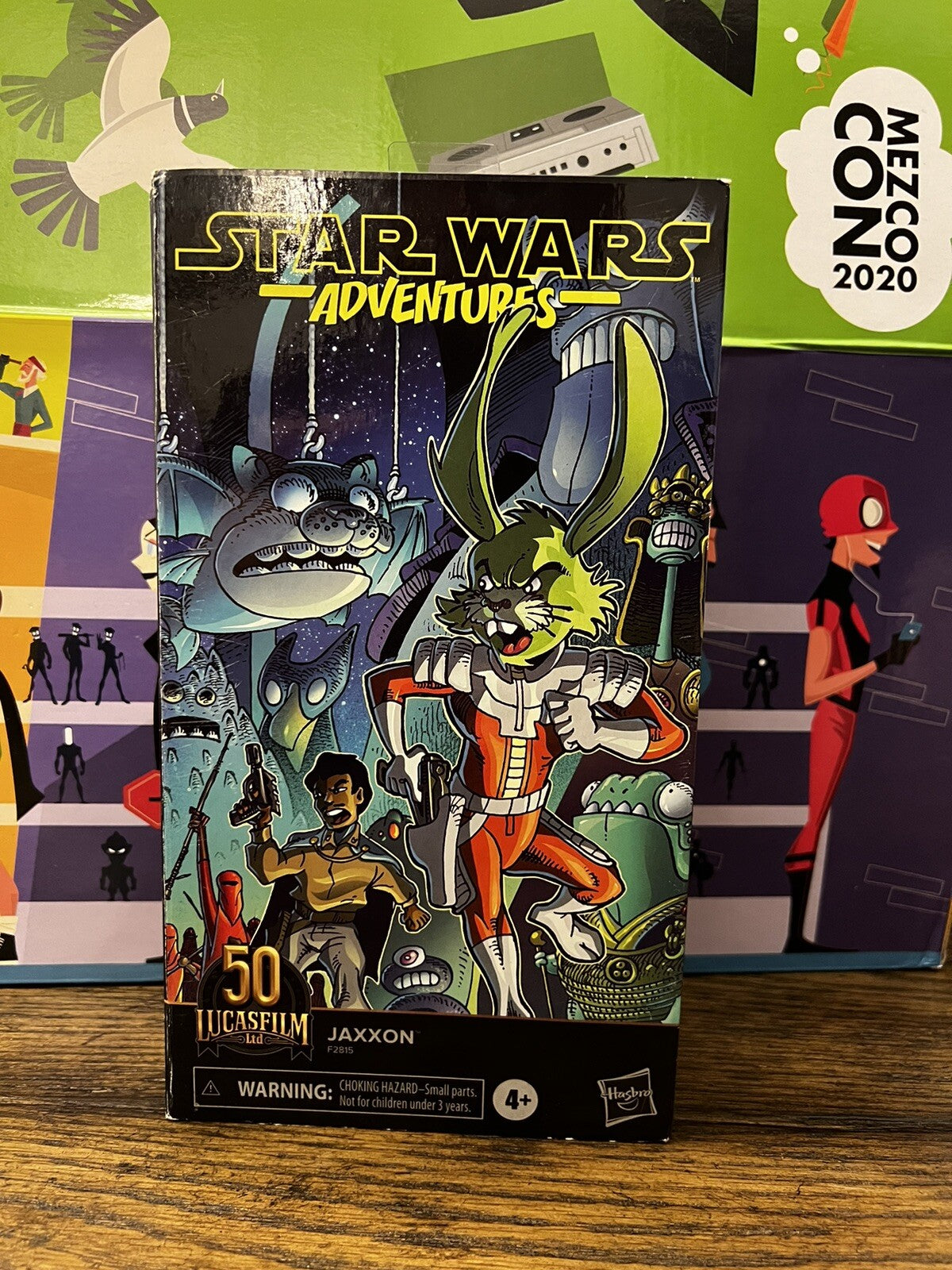 Star Wars Adventures Jaxxon 50th Anniversary Black Series Action Figure 6 Inch