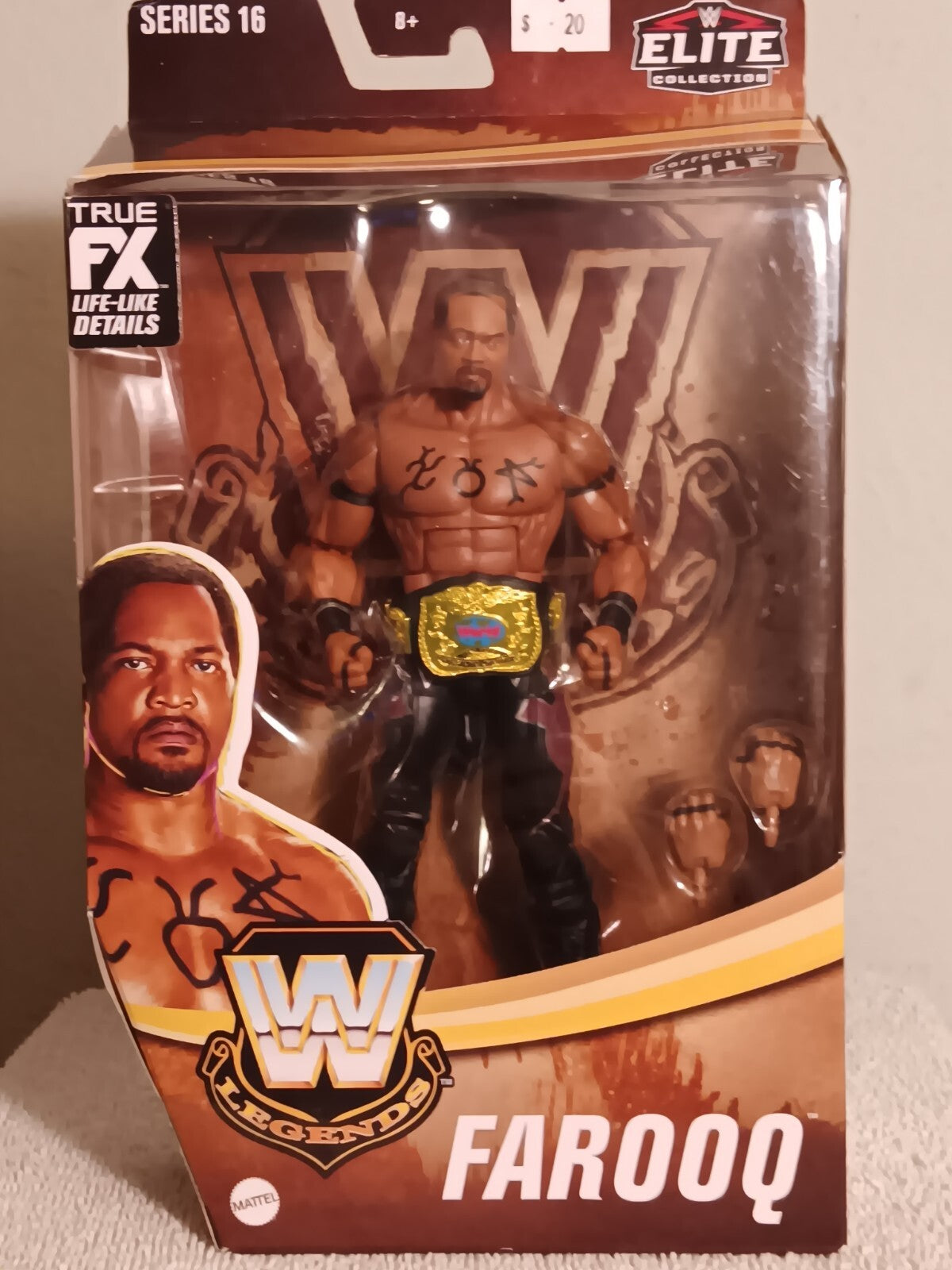 WWE Elite Collection Series 16 Farooq Action Figure New