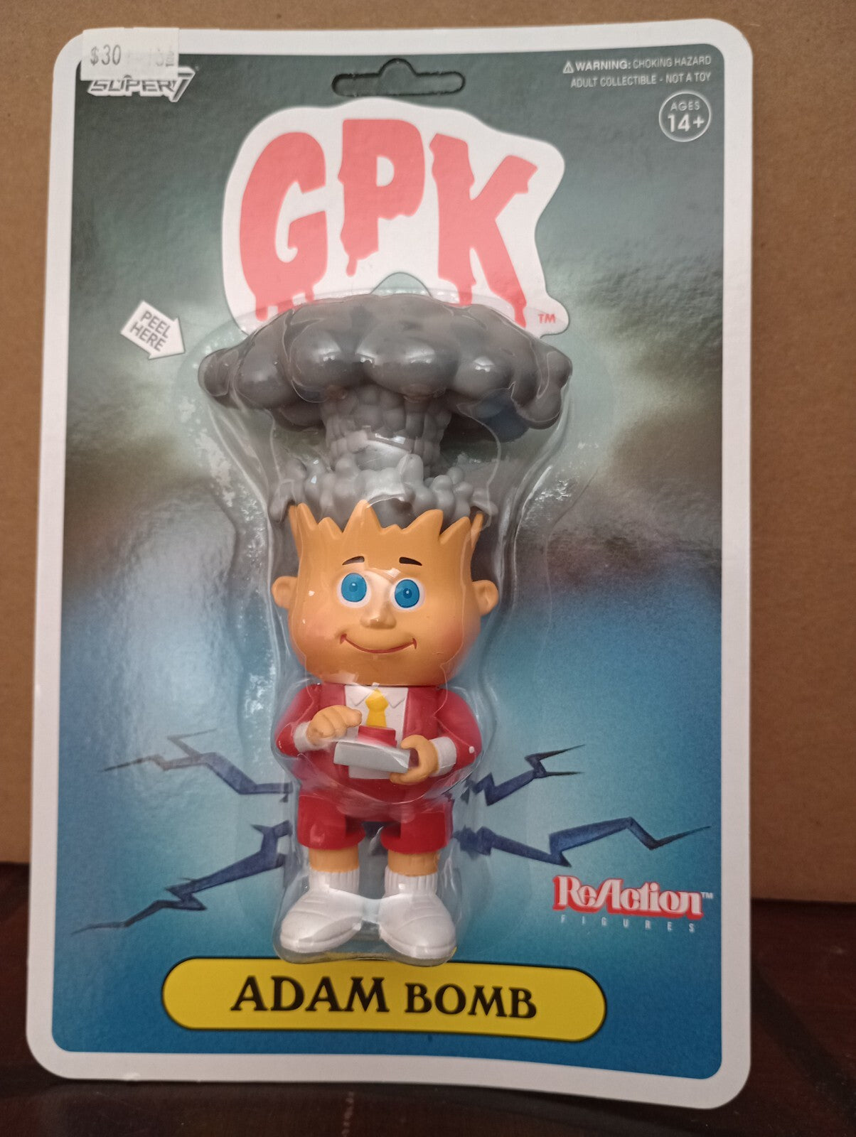Garbage Pail Kids Adam Bomb Action Figure GPK Super7