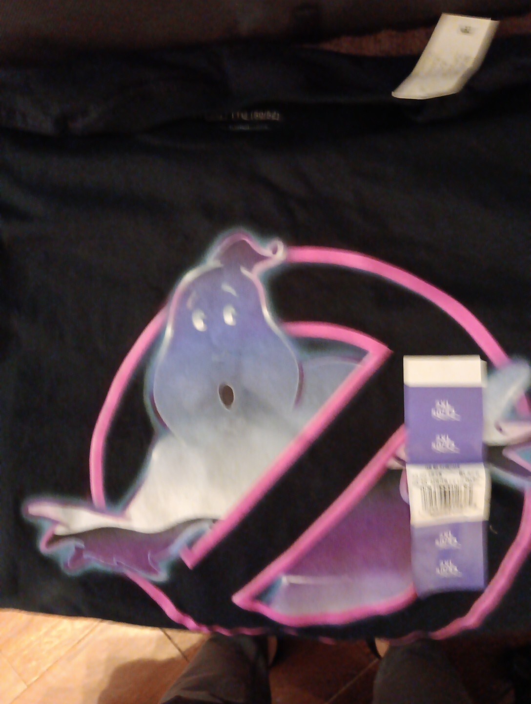 GHOSTBUSTERS MOVIE Black NO GHOST T-shirt 2XL