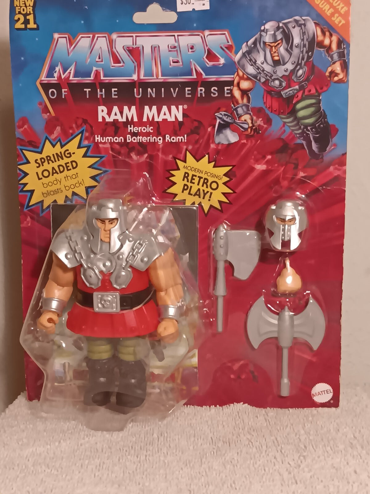 Masters of the Universe Ram Man Deluxe