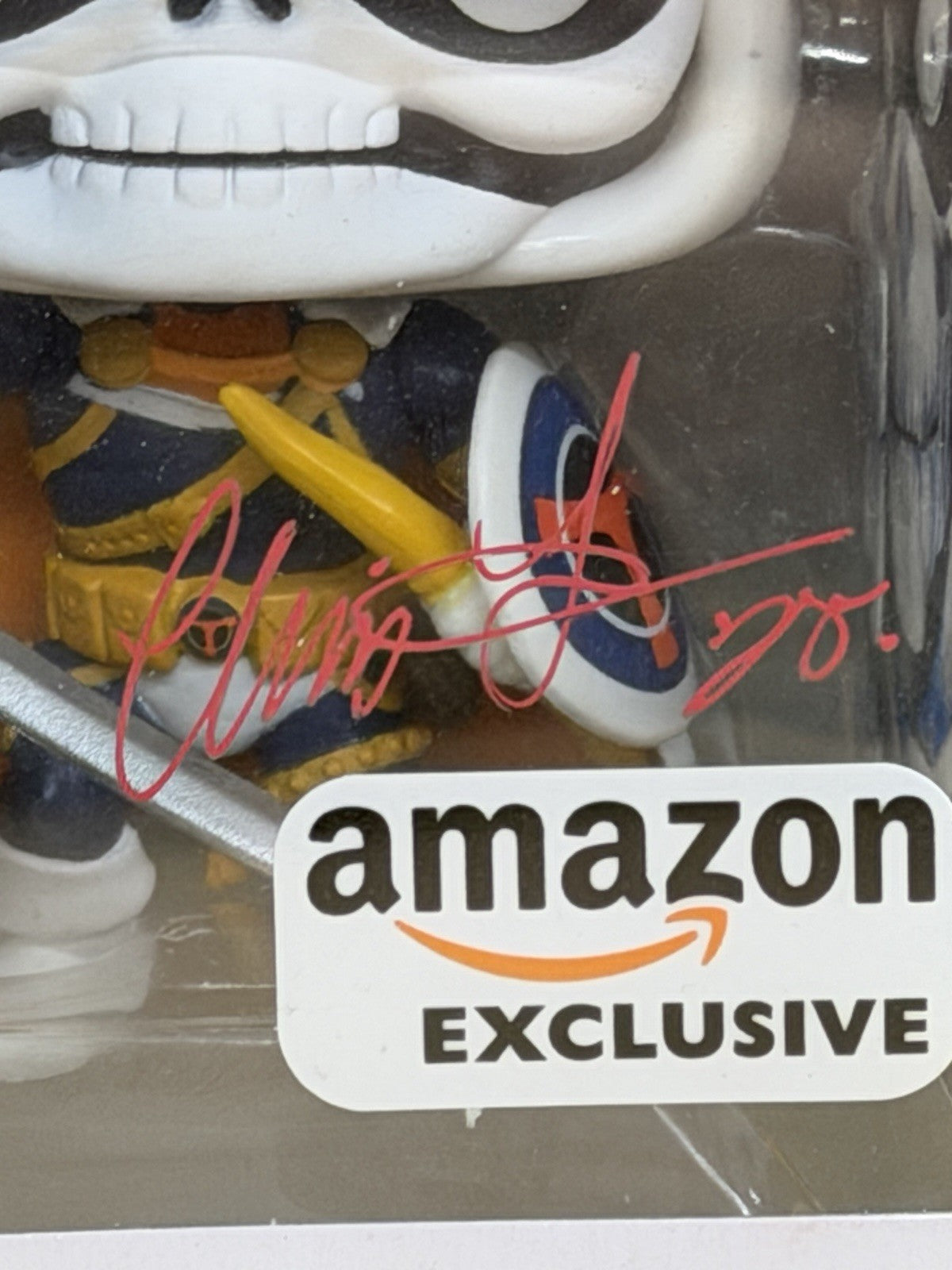 Remarked Chris Foreman Original Art 1/1 TASKMASTER Funko Pop #892 Exclusive