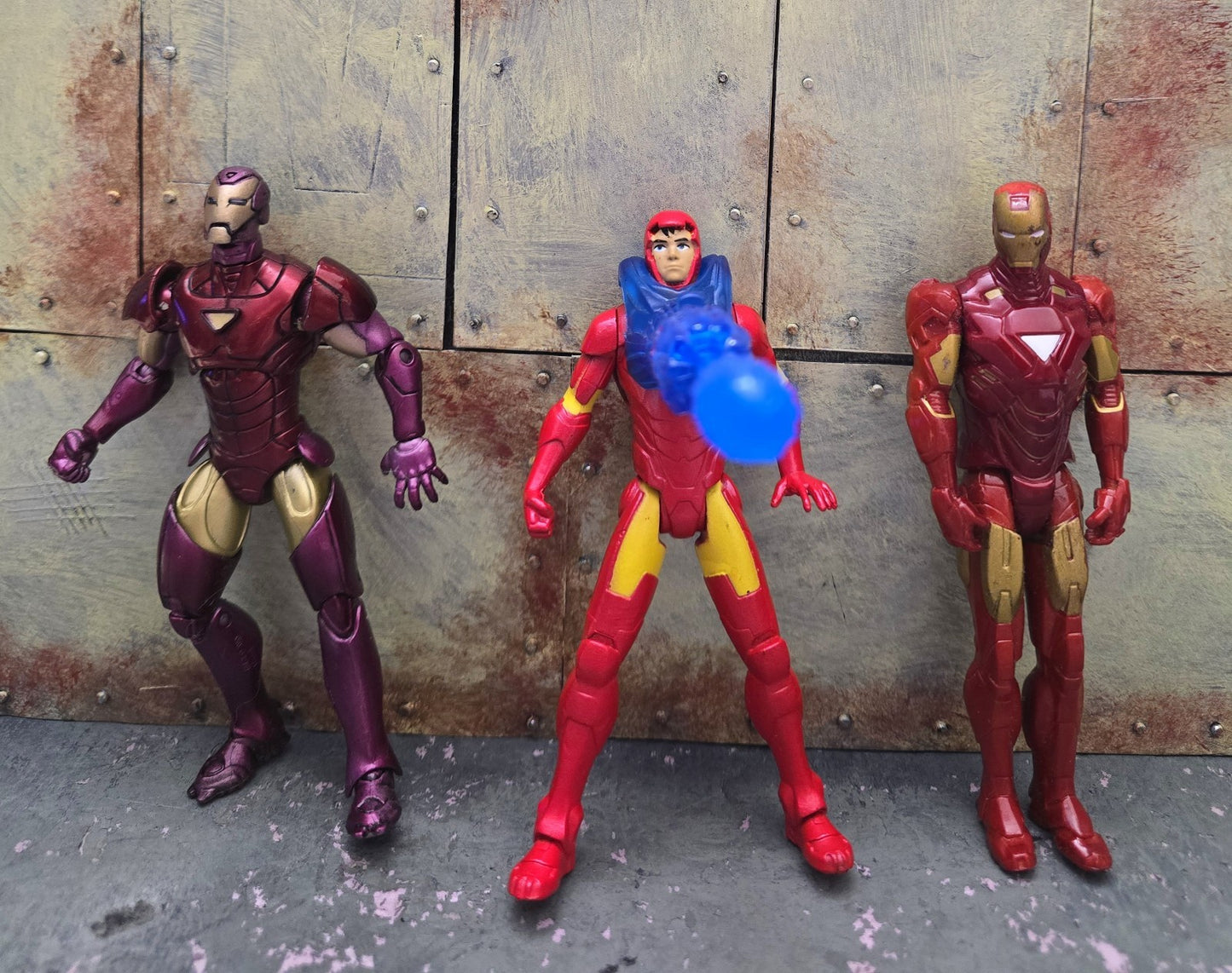 Iron Man 3.75 Action Figure Lot