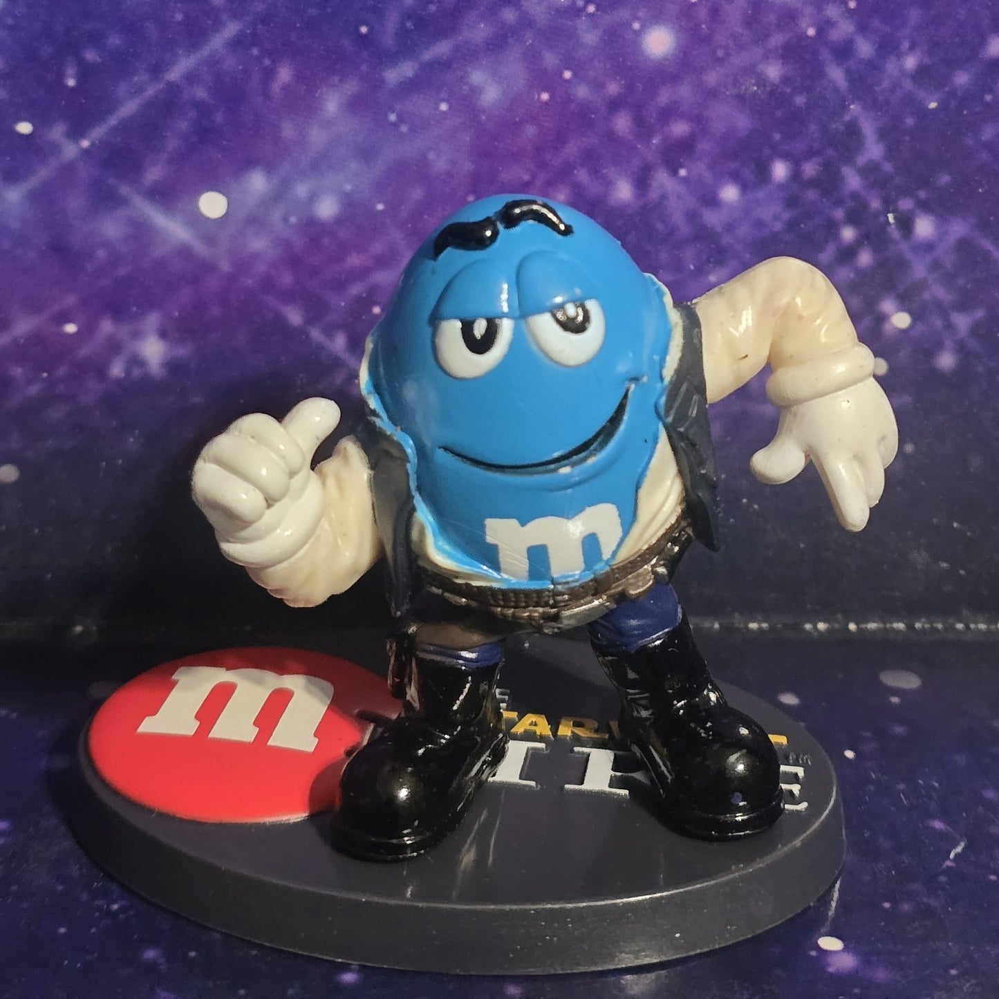 HASBRO 2005 M&M’S STAR WARS CHOCOLATE MPIRE HAN SOLO MINI PVC FIGURINE