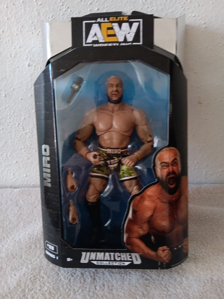 Jazwares AEW Unmatched Collection Series 6 - Miro 6" Action Figure