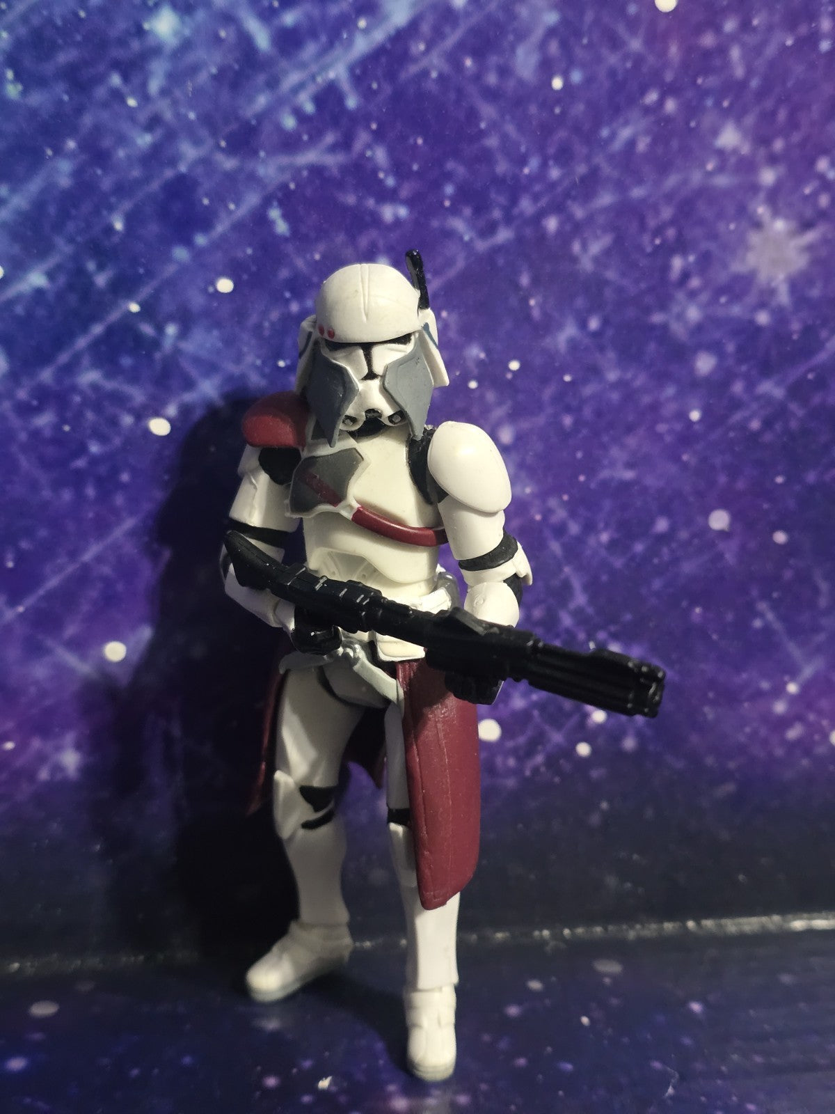 Star Wars Saga Collection COMMANDER BACARA 3.75" Action Figure # 4 Hasbro 2006