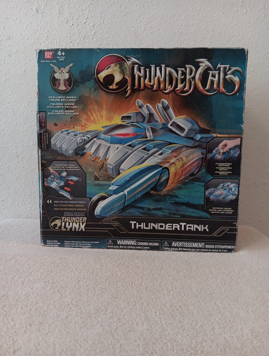 Bandai Thundercats Thunder Tank Deluxe Vehicle w/ Snarf Figure