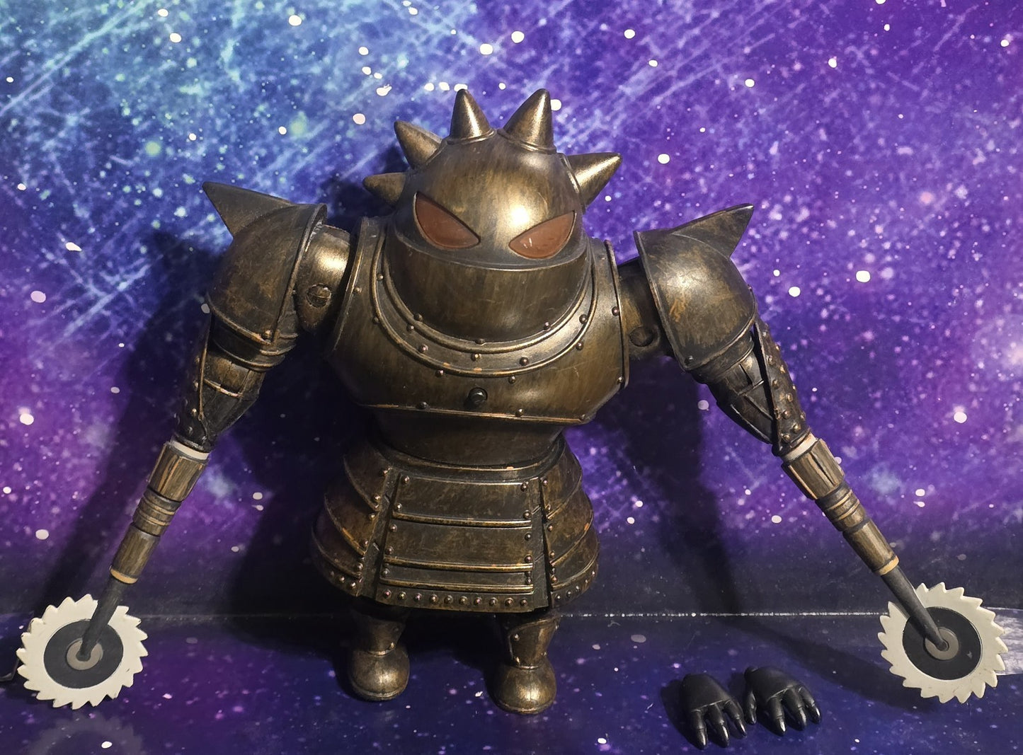 2009 jazwares/imagi Gladiator Ring Buzzsaw Samurai Robot Action Figure Astro Boy