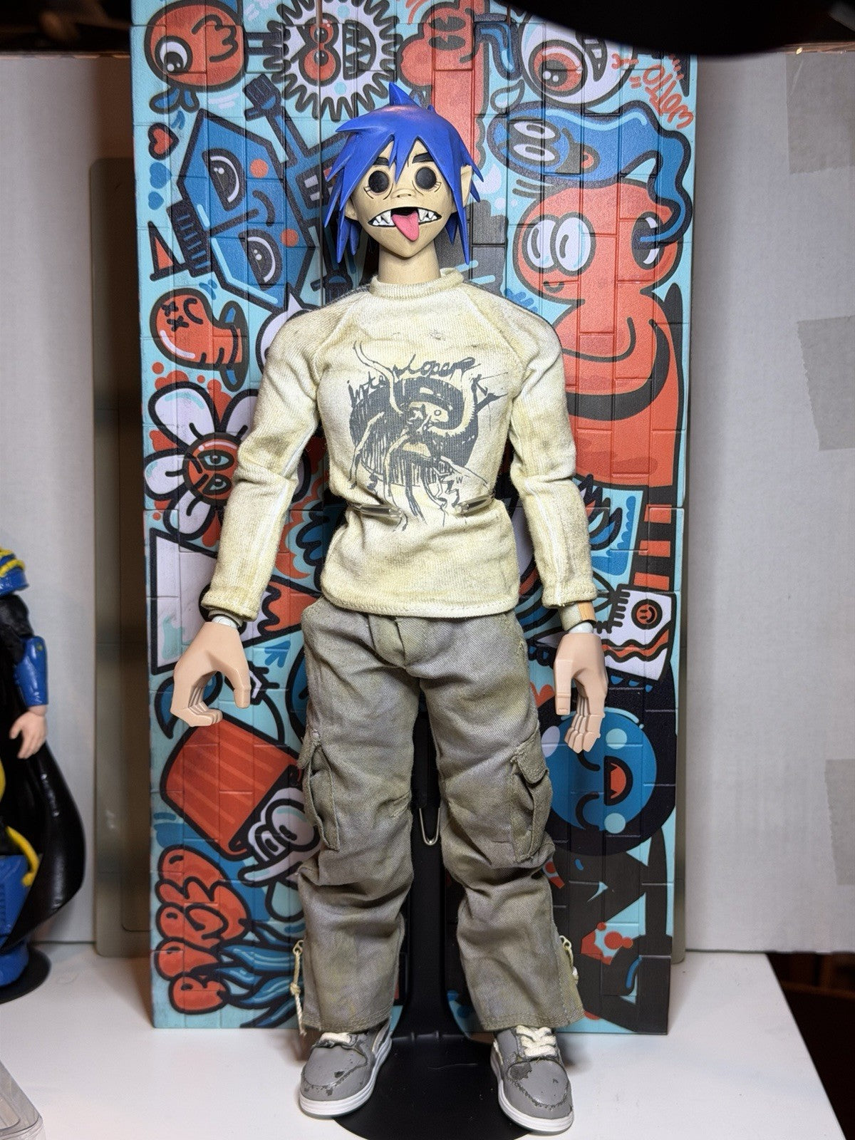Custom ThreeA 3A 1/6 2D Gorillaz TK Oyaloper Ashley Wood Tomorrow King