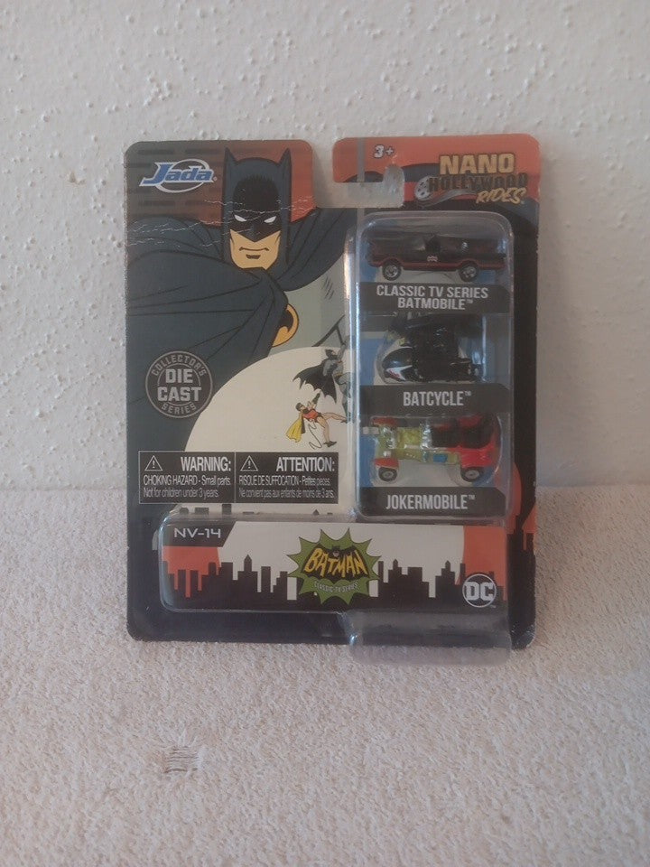 Jada Nano Hollywood Rides 1966 TV Classic Batman Collector's Series