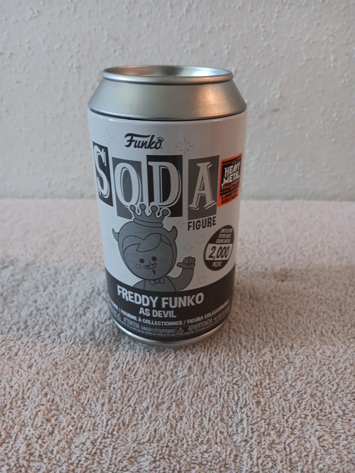 Funko Soda - Heavy Metal Halloween '23 - Freddy Funko as Devil