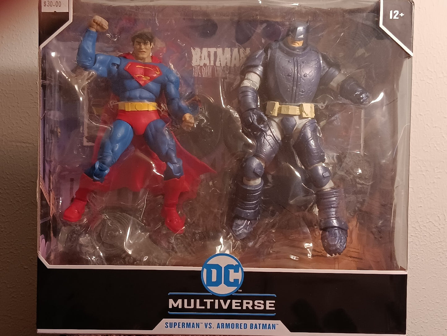 McFarlane Toys DC Multiverse Superman vs. Armored Batman 7" Action Figure 2 Pack