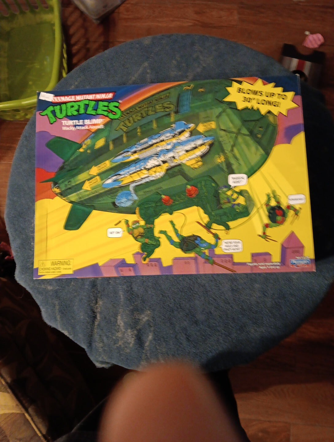 2021 Teenage Mutant Ninja Turtles Playmates Turtle Blimp Wacky Attack Aircraft