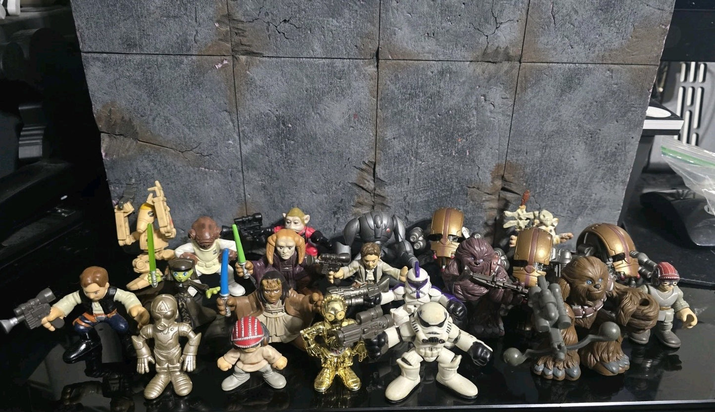 Playskool Star Wars Hero Figure Lot of 22
