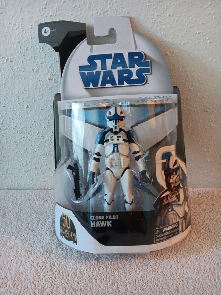 Hasbro Star Wars Pilot Hawk The Clone 6 inch Action Figure